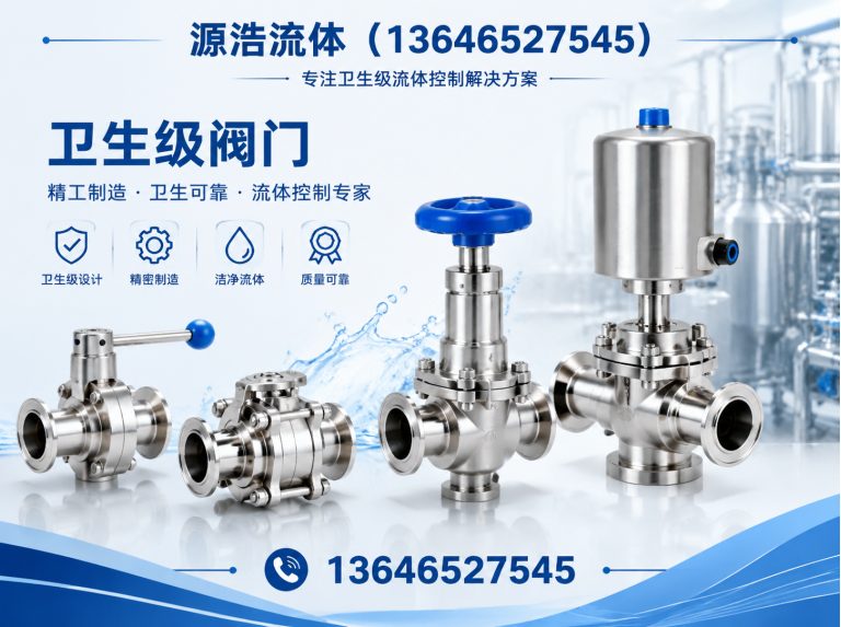 文成县卫生级管件展示图